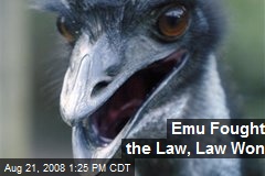 Emu Fought the Law, Law Won