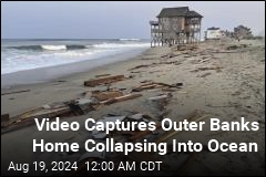 Video Captures North Carolina House Collapsing Into Ocean