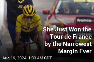 She Just Won the Tour de France by 4 Seconds