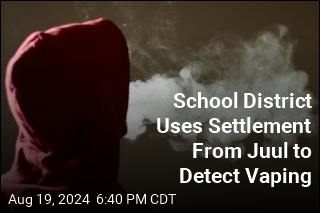 School District Uses Settlement From Juul to Detect Vaping