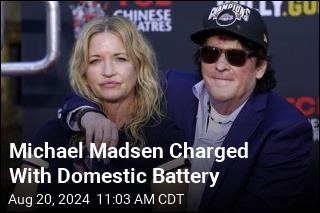 Michael Madsen Charged After Allegedly Pushing Wife