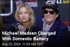 Michael Madsen Charged After Allegedly Pushing Wife