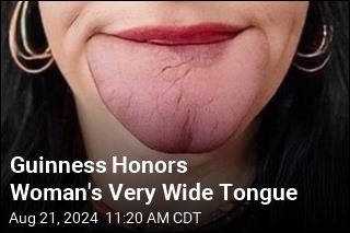 Guinness Honors a Tongue as Wide as a Credit Card