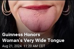 Guinness Honors a Tongue as Wide as a Credit Card