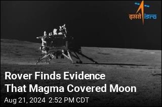 Rover Finds Evidence That Magma Covered Moon