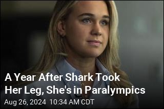 A Year After Shark Took Her Leg, Swimmer Heads to Paralympics