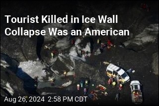 Tourist Killed in Ice Wall Collapse Was an American