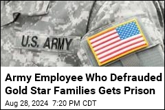 Army Employee Sentenced for Defrauding Gold Star Families