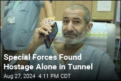 Israeli Troops Found Hostage Alone in Tunnel