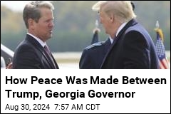 How Trump, Georgia Governor Finally Made Peace