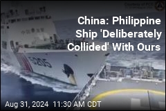 China, Philippines Blame Each Other for Ships&#39; Collision