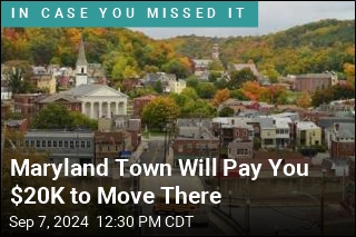 Maryland Town Will Pay You $20K to Move There