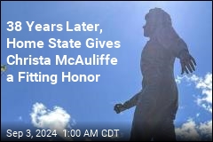 Christa McAuliffe First Woman With Statue at NH Statehouse