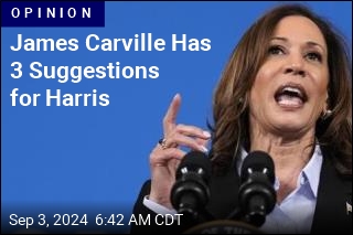 James Carville Has 3 Suggestions for Harris