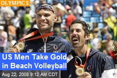 US Men Take Gold in Beach Volleyball