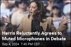 Harris Reluctantly Agrees to Muted Microphones in Debate