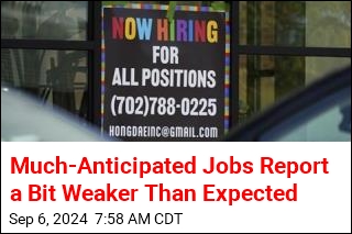 Much-Anticipated Jobs Report a Bit Weaker Than Expected