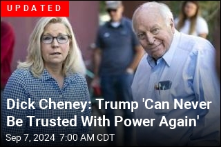 Dick Cheney Will Vote for Harris, His Daughter Says