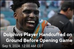 Miami Dolphins Player Handcuffed on Ground Before Opening Game