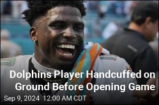 Miami Dolphins Player Handcuffed on Ground Before Opening Game