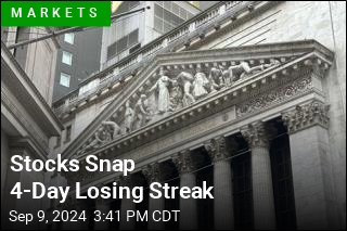 Stocks Snap 4-Day Losing Streak