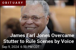 James Earl Jones Overcame Stutter to Rule Scenes By Voice