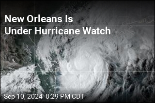 Hurricane Francine Approaches Louisiana