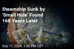 Steamship Sunk by &#39;Small Hole&#39; Found After 168 Years