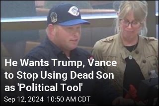 He Wants Trump, Vance to Stop Using Dead Son as &#39;Political Tool&#39;