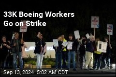 Boeing Workers Go On Strike for First Time in 16 Years