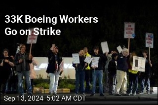 Boeing Workers Go On Strike for First Time in 16 Years