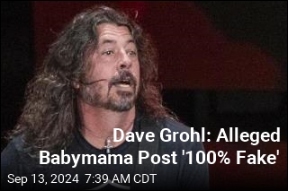 Scammers Try to Make a Buck Off Dave Grohl&#39;s Love Child