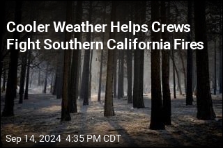 Cooler Weather Helps Crews Fight Southern California Fires