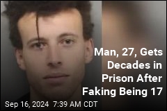 Man, 27, Gets Decades in Prison After Faking Being 17