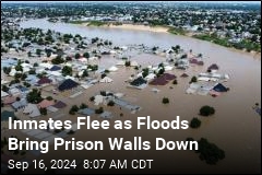 280-Plus Inmates on the Lam After Flood Damages Prison