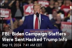 FBI: Biden Campaign Staffers Were Sent Hacked Trump Info