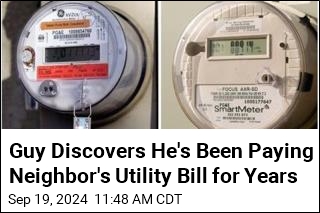 Guy Has Been Paying Wrong Utility Bill for Years