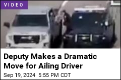 Deputy Makes a Dramatic Move for Ailing Driver