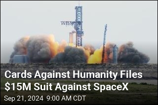 Cards Against Humanity Files $15M Suit Against SpaceX