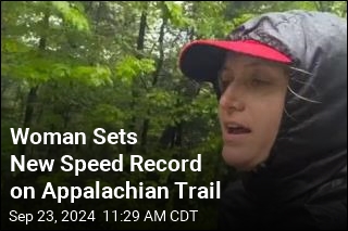 Woman Sets New Speed Record on Appalachian Trail