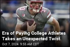 A College Football First: QB Quits in Pay Dispute