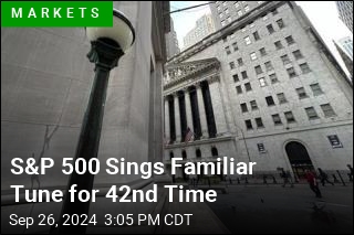 S&amp;P 500 Sings Familiar Tune for 42nd Time