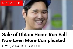 Sale of Ohtani Home Run Ball Paused After Teen's Lawsuit