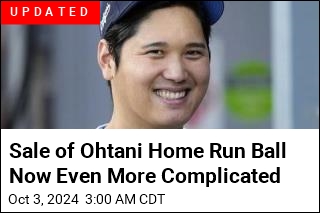 Sale of Ohtani Home Run Ball Paused After Teen&#39;s Lawsuit