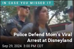 Video Captures Mom Arrested at Disneyland as Kids Cry