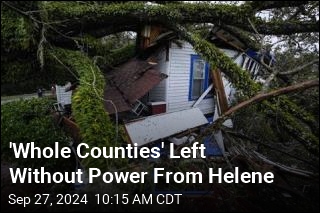 Helene Leaves 4 Million-Plus Without Power in Southeast