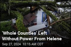 Helene Leaves 4 Million-Plus Without Power in Southeast