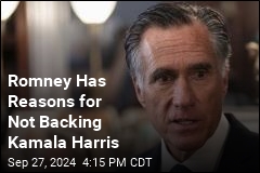 Romney Frustrates Harris, Her GOP Backers