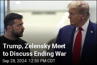 Trump, Zelensky Meet to Discuss Ending War