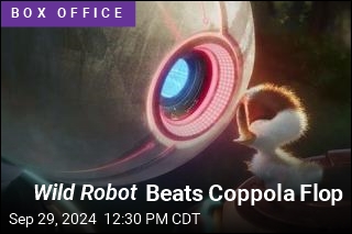 Wild Robot Beats Coppola Flop